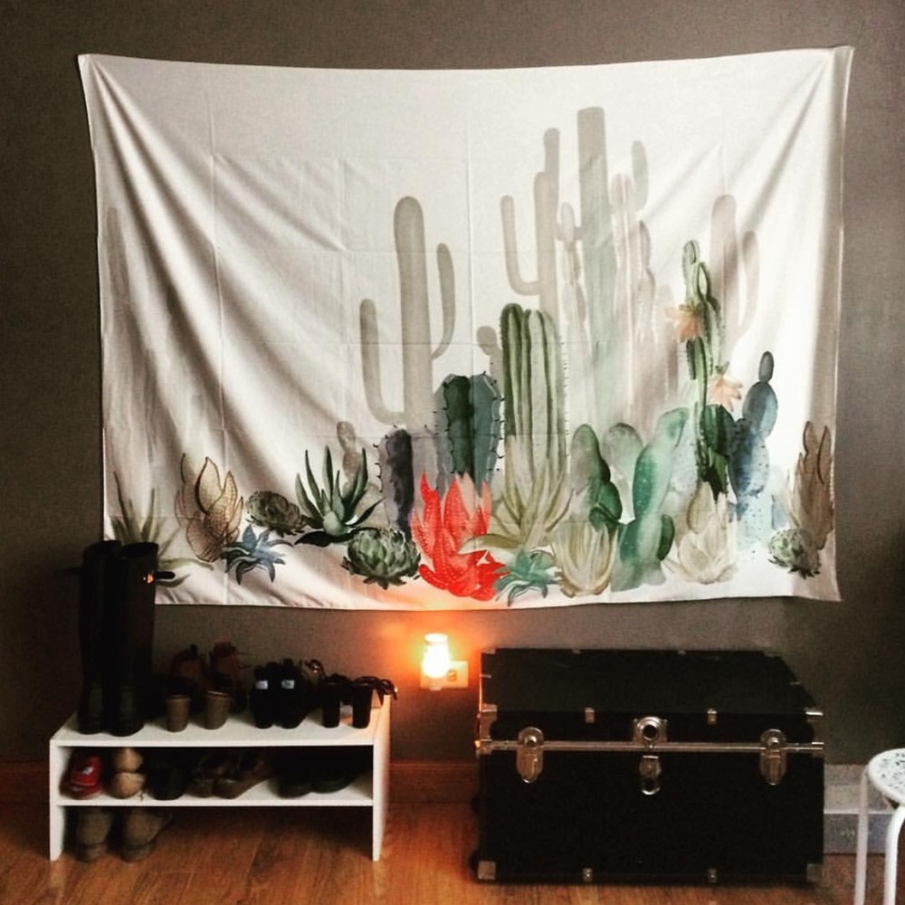 Cactus tapestry